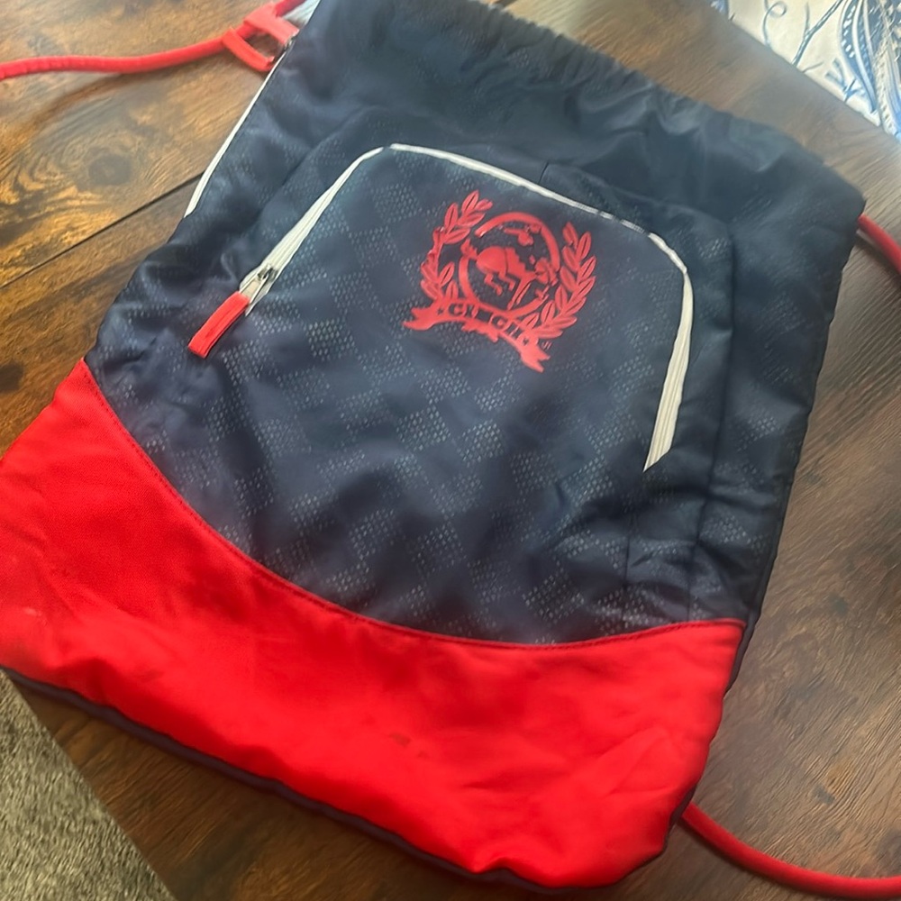 Cinch drawstring backpack